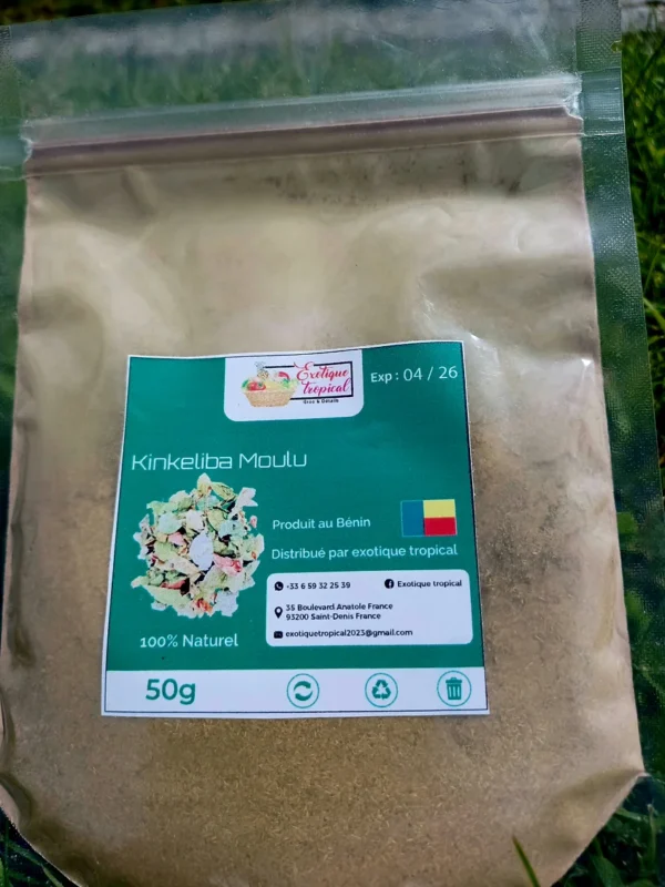 Feuilles de Kinkéliba moulu