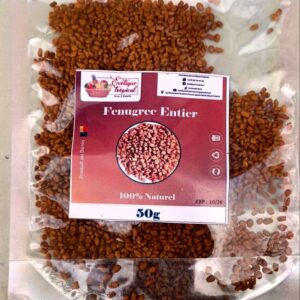 Graines de fenugrec entier dorées pour la digestion et l'appétit