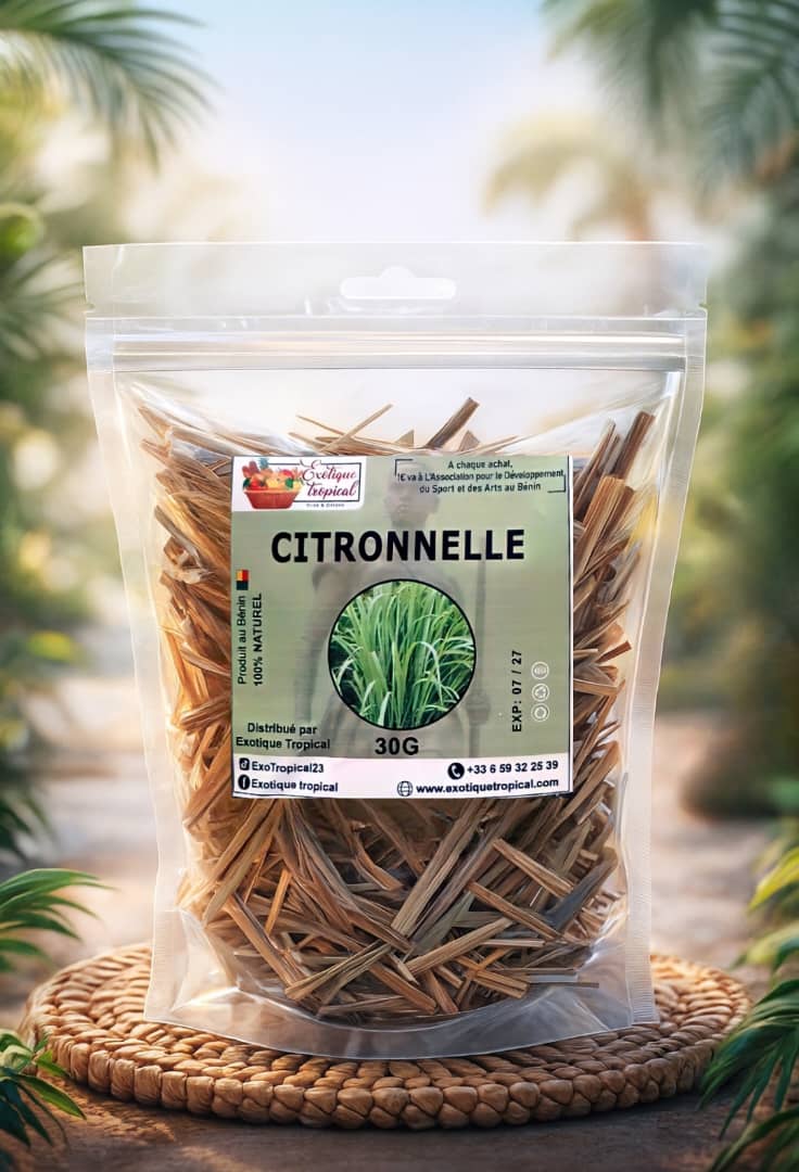 Feuilles de Citronnelle séchées pour tisane